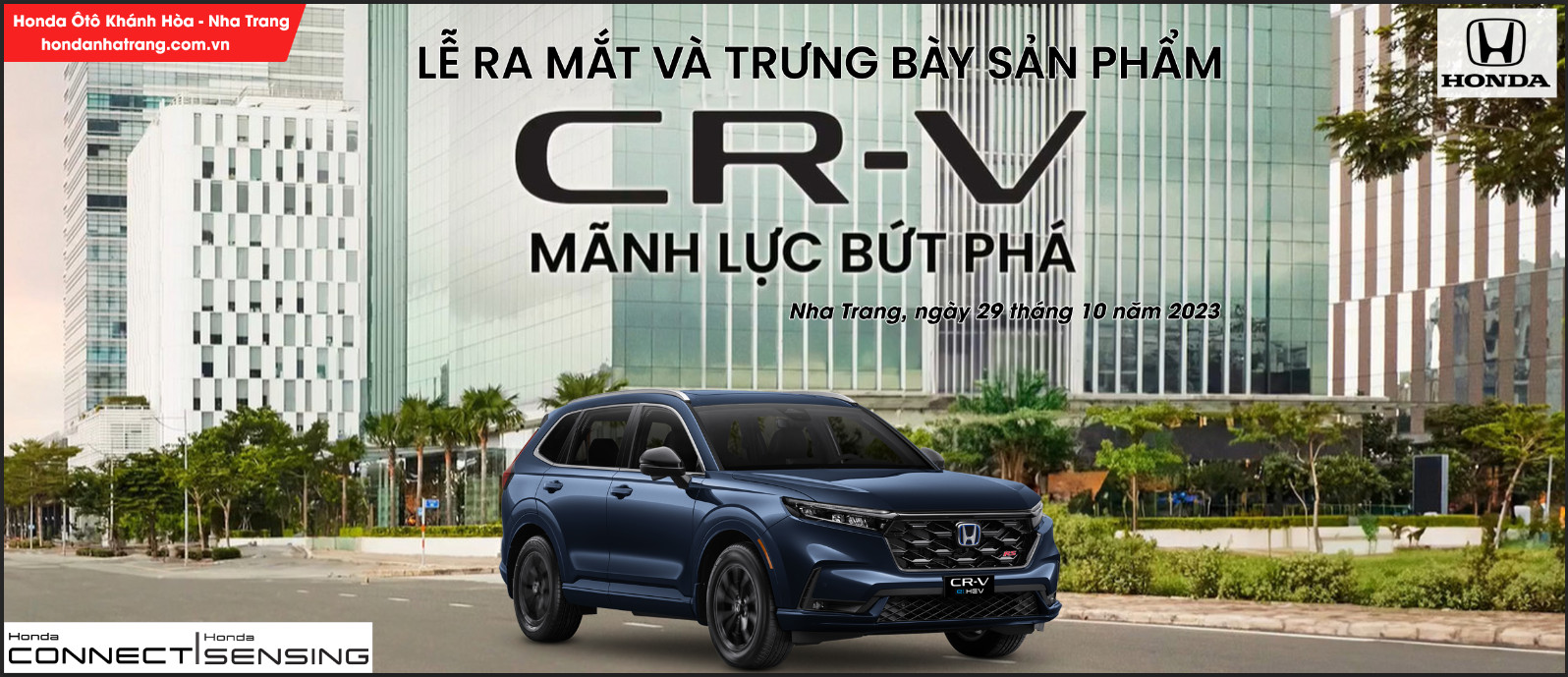 Lễ ra mắt và trưng bày Honda CR-V 2023 tại Khánh Hòa